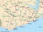 Ghana map