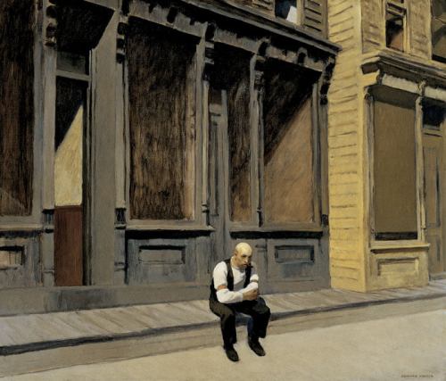 Sunday by Edward Hopper