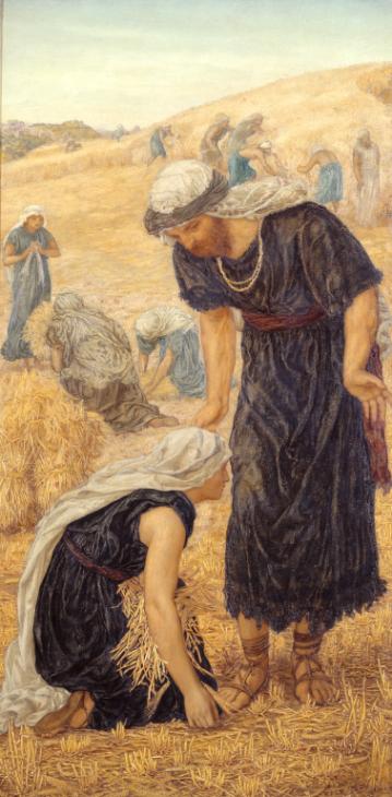 Ruth and Boaz 1876-7 by Thomas Matthews Rooke 1842-1942